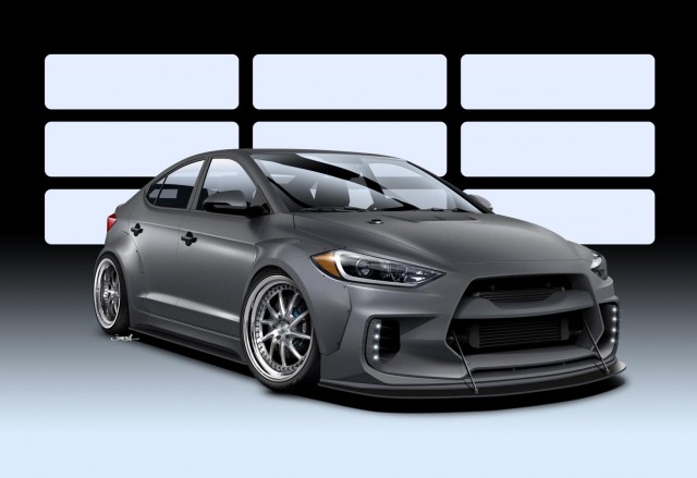 Hyundai and Ark Performance create the Road Racer Elantra Concept for SEMA