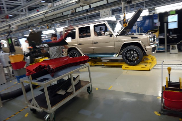 2017 Mercedes-Benz G-Class at Schoeckl Mountain, Austria