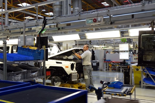 2017 Mercedes-Benz G-Class at Schoeckl Mountain, Austria