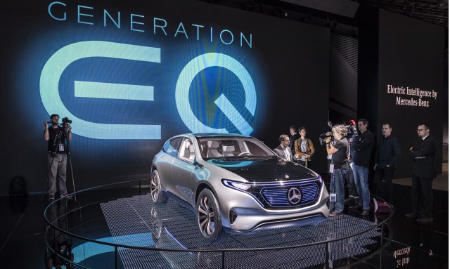 Mercedes-Benz Generation EQ concept, 2016 Paris auto show
