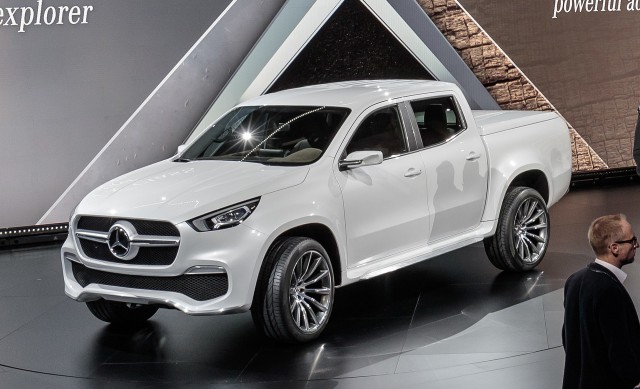 Mercedes-Benz X-Class pickup truck concept