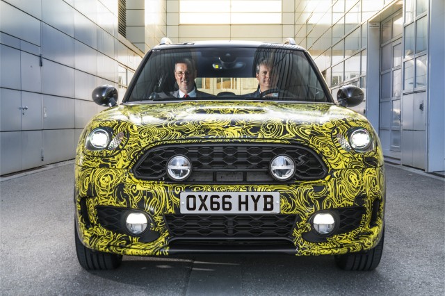 Mini Countryman plug-in hybrid prototype