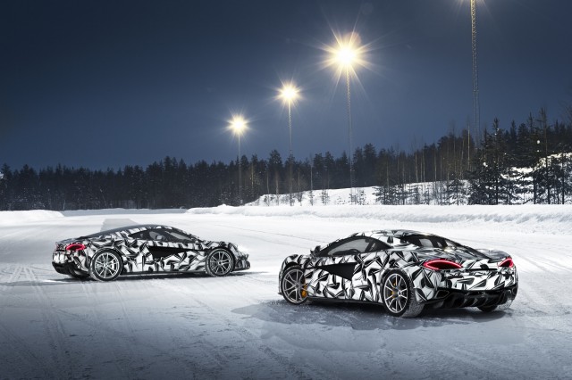 Pure McLaren Ice Driving Experience