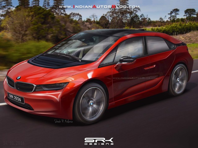 Rendering of BMW i5 electric crossover utility vehicle, from patent drawings [Indian Autos Blog]