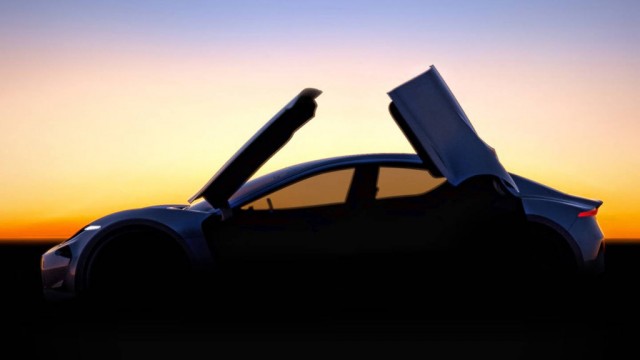 Teaser for Fisker electric sedan