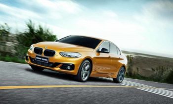 BMW 1-Series sedan debuts at 2016 Guangzhou auto show