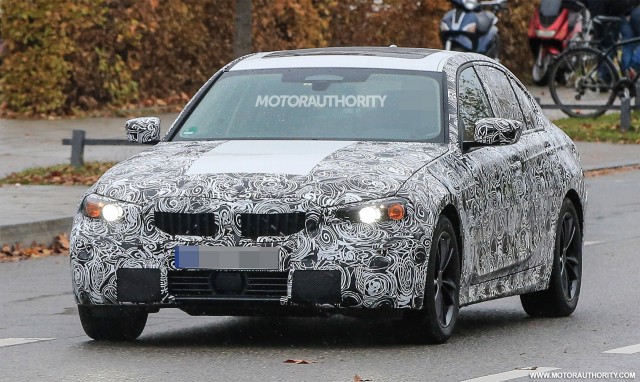 2018 BMW 3-Series spy shots - Image via S. Baldauf/SB-Medien