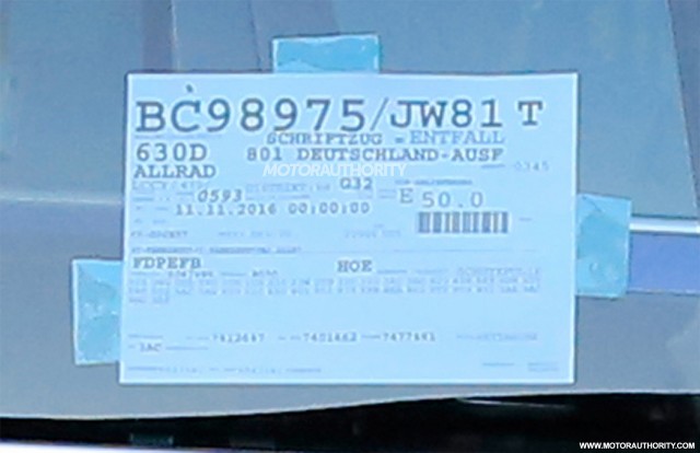 2018 BMW 6-Series Gran Turismo spy shots - Image via S. Baldauf/SB-Medien