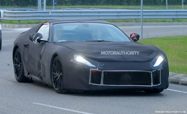 2018 Ferrari F12 M spy shots - Image via S. Baldauf/SB-Medien