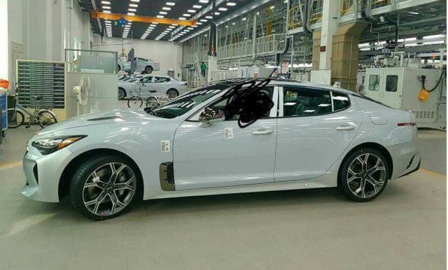 2018 Kia GT (Stinger) leaked - Image via Kia-World