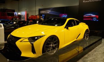 Lexus LC 500 unveiled at SEMA ups power with enlarged V-8