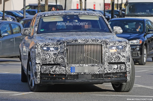 2018 Rolls-Royce Phantom spy shots - Image via S. Baldauf/SB-Medien