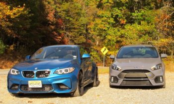 BMW M2 vs. Ford Focus RS: Have turbos, will travel