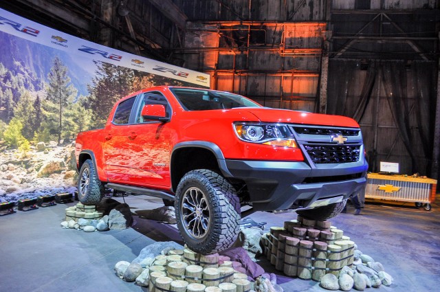 2017 Chevrolet Colorado ZR2, 2016 Los Angeles auto show