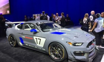 Ford unveils Mustang GT4 customer race car at 2016 SEMA show