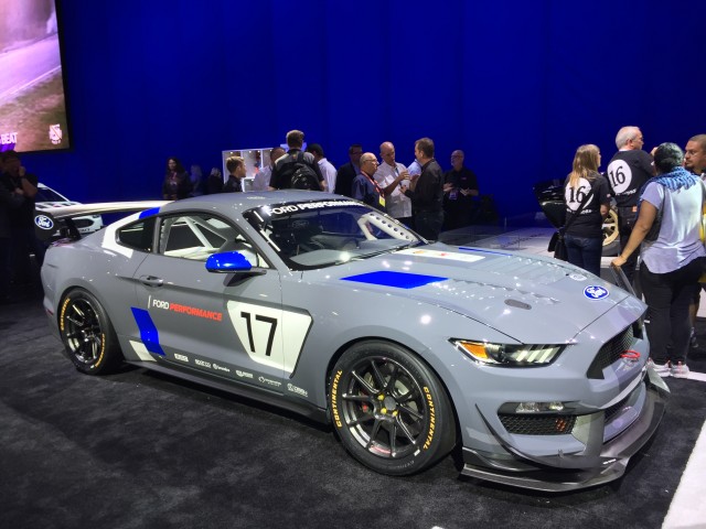 2017 Ford Mustang GT4 race car, 2016 SEMA show
