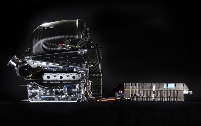 Mercedes AMG W07 Hybrid 2016 Formula One car power unit
