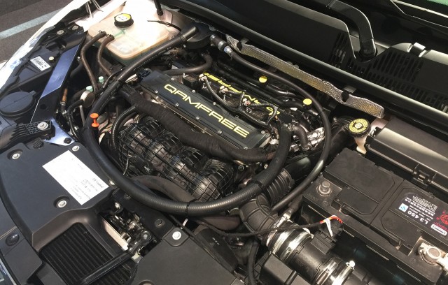 Qoros 3 equipped with pre-production Qamfree camless engine, 2016 Guangzhou auto show