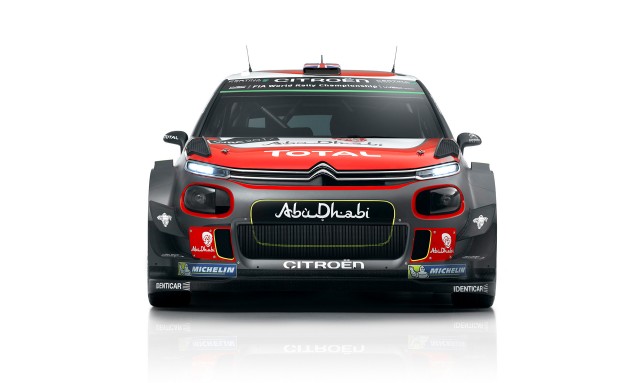 2017 Citroën C3 WRC rally car