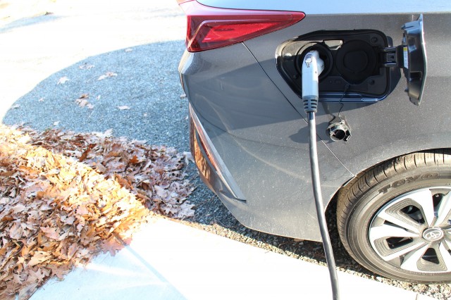 2017 Toyota Prius Prime, Catskill Mountains, NY, Nov 2016