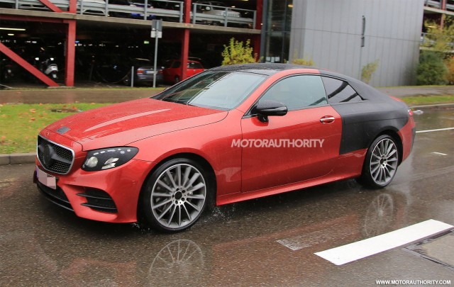 2018 Mercedes-Benz E-Class Coupe spy shots - Image via S. Baldauf/SB-Medien