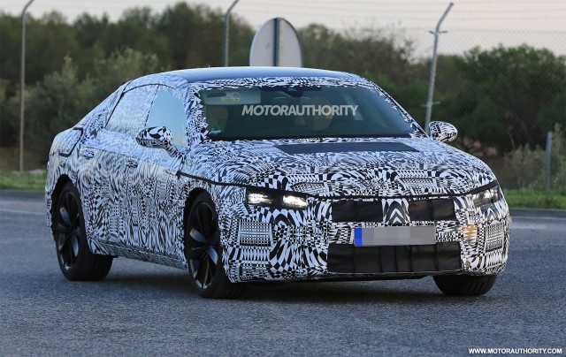 2018 Volkswagen Arteon (CC successor) spy shots - Image via S. Baldauf/SB-Medien