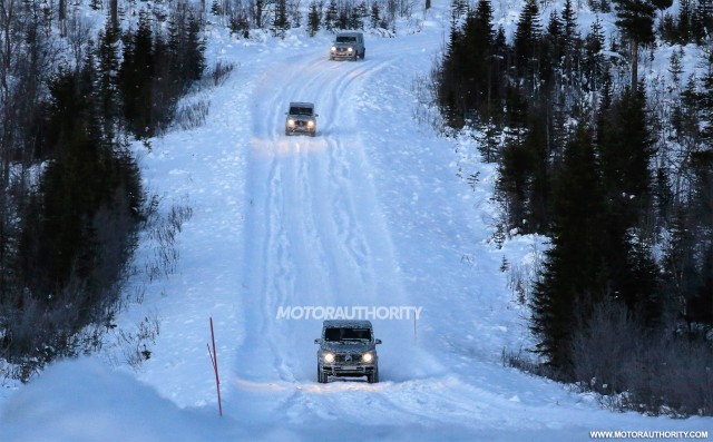 2019 Mercedes-AMG G63 spy shots - Image via S. Baldauf/SB-Medien