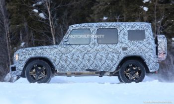 2019 Mercedes-AMG G63 spy shots