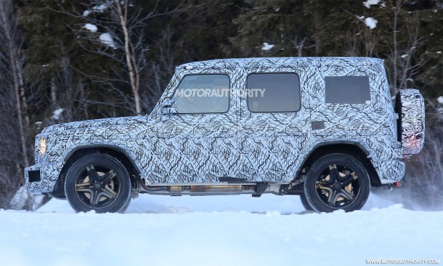 2019 Mercedes-AMG G63 spy shots - Image via S. Baldauf/SB-Medien