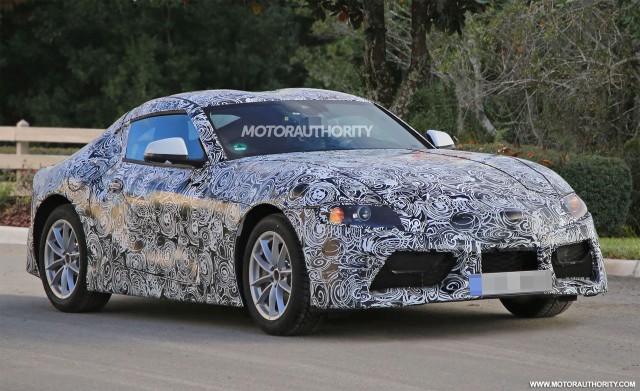 2019 Toyota Supra spy shots - Image via S. Baldauf/SB-Medien