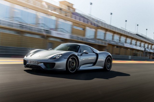 Porsche 918 Spyder road trip celebrating 10 million Facebook fans