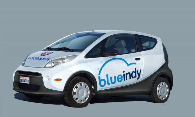 Bolloré launches BlueIndy electric-car sharing service in Indianapolis Bolloré launches BlueIndy electric-car sharing service in Indianapolis