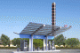 EVgo DC fast-charging site in Baker, California