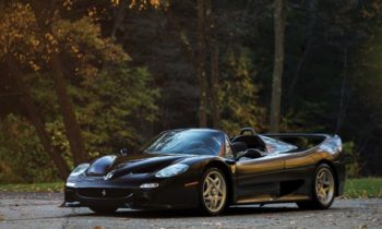 Ultra-rare black Ferrari F50 heads to the auction block