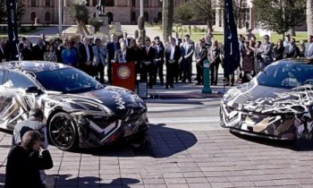 Lucid reveals electric car prototype, announces Arizona production