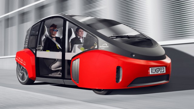 Rinspeed Oasis concept, 2017 Consumer Electronics Show
