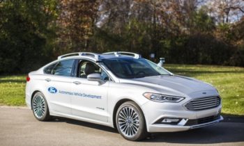Fusion Hybrid again used for latest Ford autonomous test vehicle