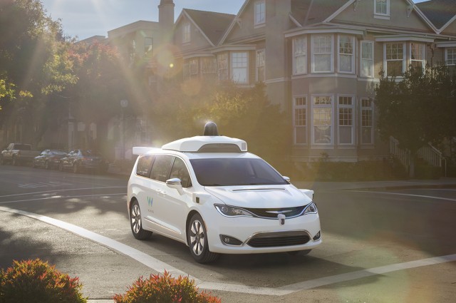 Waymo self-driving prototype