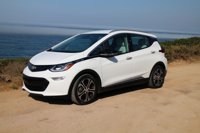 2017 Chevrolet Bolt EV, road test, California coastline, Sep 2016