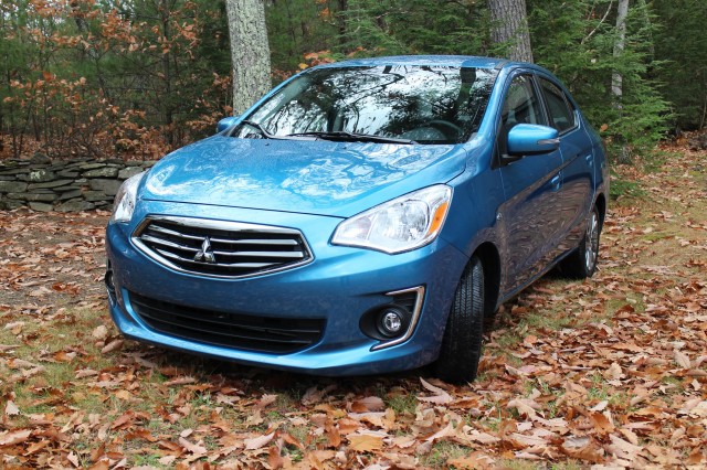 2017 Mitsubishi Mirage G4 SE, Catskill Mountains, NY, Nov 2016 2017 Mitsubishi Mirage G4 SE, Catskill Mountains, NY, Nov 2016