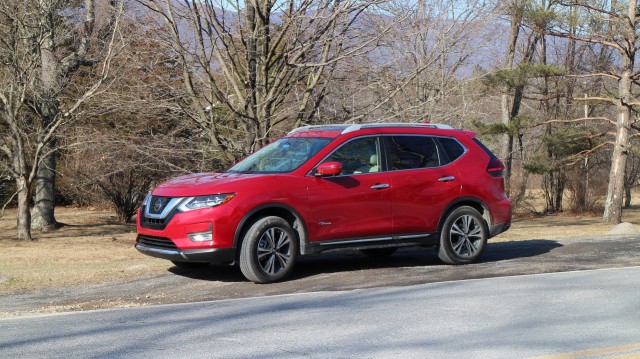 2017 Nissan Rogue Hybrid, Catskill Mountains, NY, Jan 2017