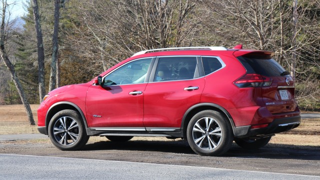 2017 Nissan Rogue Hybrid, Catskill Mountains, NY, Jan 2017