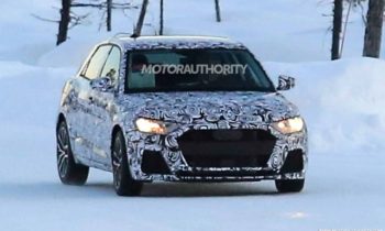 2018 Audi A1 spy shots