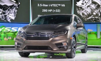 2018 Honda Odyssey debuts with 280-hp V-6, 10-speed auto