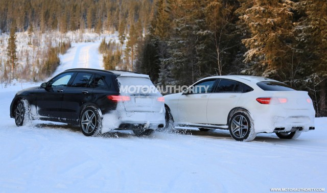 2018 Mercedes-AMG GLC63 Coupe spy shots - Image via S. Baldauf/SB-Medien 2018 Mercedes-AMG GLC63 Coupe spy shots - Image via S. Baldauf/SB-Medien