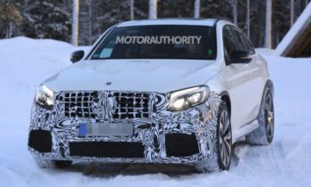 2018 Mercedes-AMG GLC63 Coupe spy shots