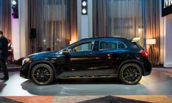Mercedes-AMG GLA45 and CLA45 to get black-and-yellow AMG Performance Studio package
