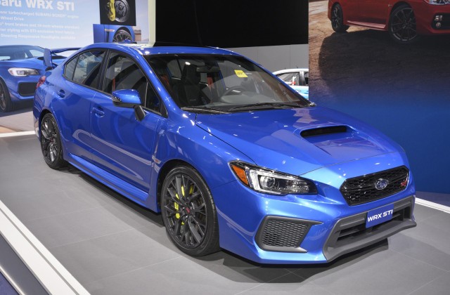 2018 Subaru WRX STI, 2017 Detroit auto show