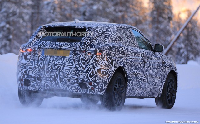 2019 Jaguar E-Pace spy shots - Image via S. Baldauf/SB-Medien