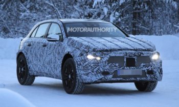 2020 Mercedes-Benz GLA spy shots